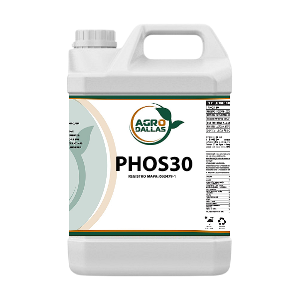 PHOS 30 - Fósforo 30% para Enraizamento Potente e Transferência de Energia