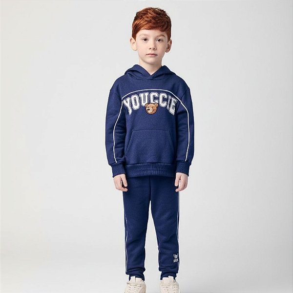 CONJUNTO MENINO AZUL MARINHO YOUCCIE