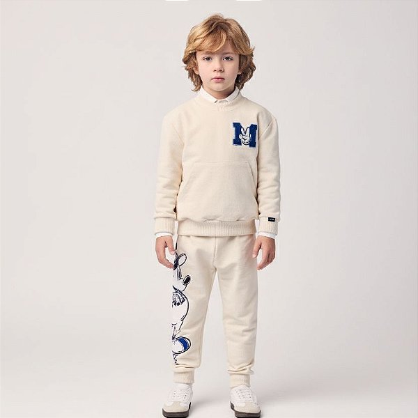 CONJUNTO MICKEY MENINO BEGE YOUCCIE