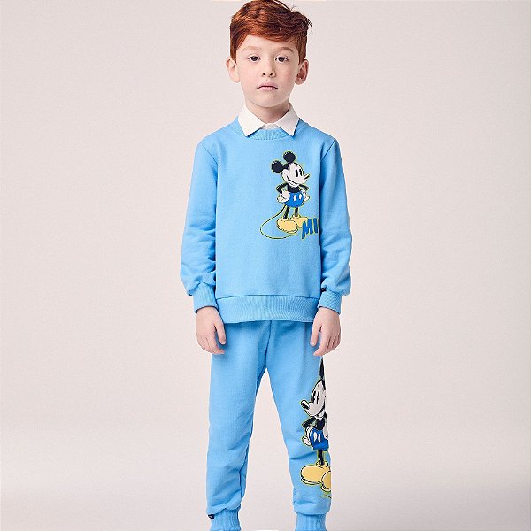 CONJUNTO MICKEY MOUSE YOUCCIE AZUL