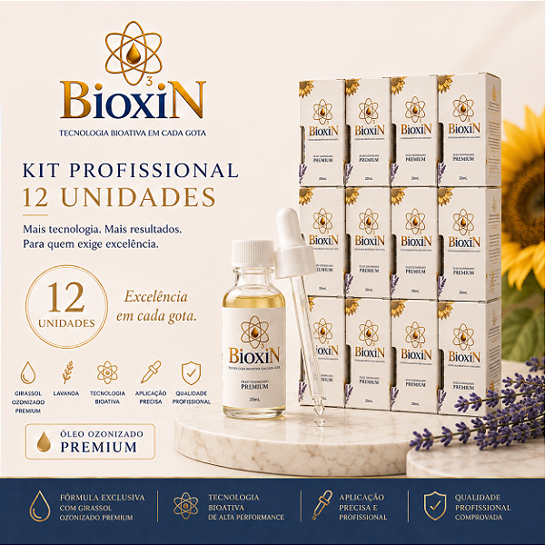 Lote Clínico 12 unidades - BioxiN Premium 20ml