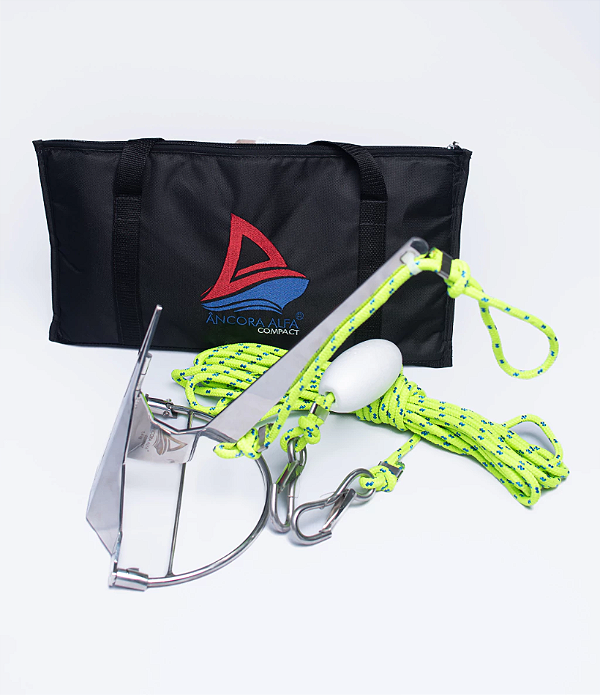 Kit Âncora Compact Dobrável 1,4kg Âncora Alfa