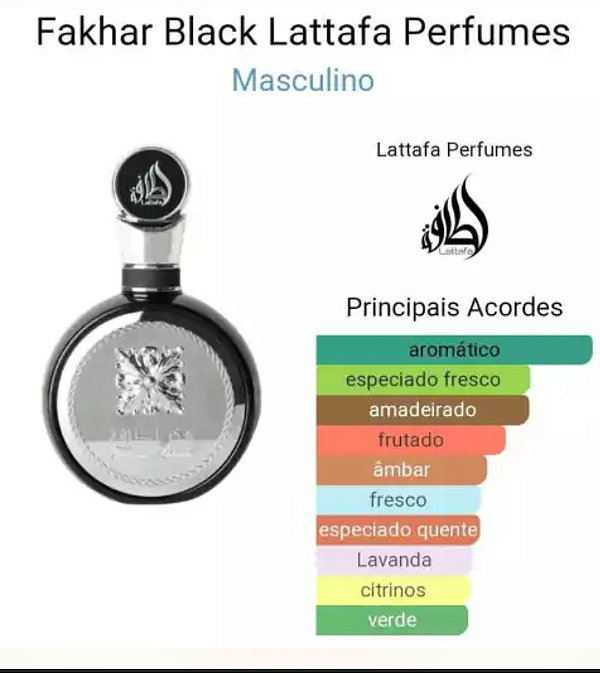 Fakhar Black 100 ml Perfume Masculino