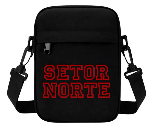 SHOULDER BAG SETOR NORTE - PRETO