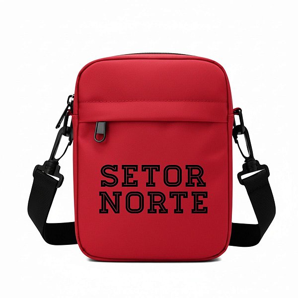 SHOULDER BAG SETOR NORTE - VERMELHO