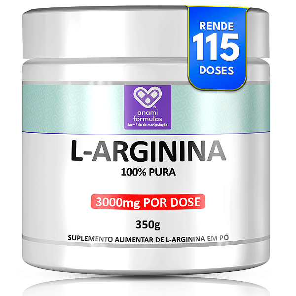 L-Arginina em - 350g Pó