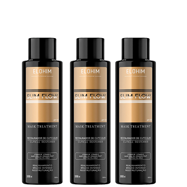 3 Progressiva Slim Flow 1L - Uso Profissional