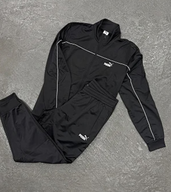 Conjunto Puma Polly Piping Preta