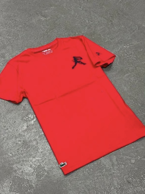 Camista Lacoste Tennis x Novak Djokovic Vermelha