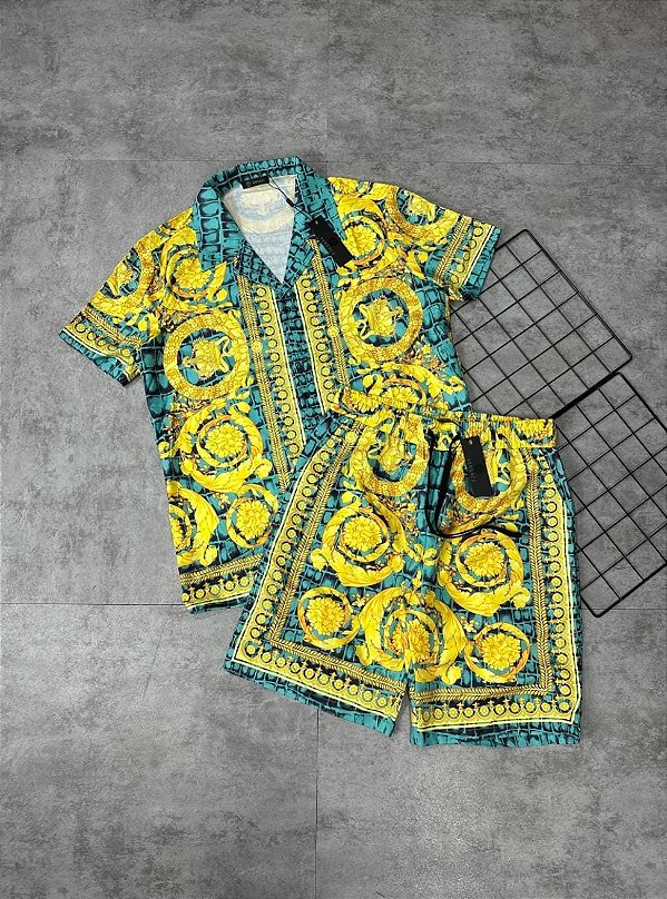 Conjunto Barroco Versace Masculino