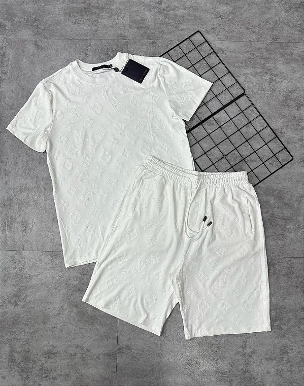 Conjunto LV Monogram Elite White