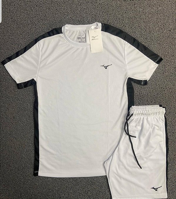 Conjunto Mizuno Dry Fit BRANCO