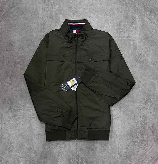 JAQUETA VELEJADOR TOMMY HILFIGER 2022- VERDE MUSGO