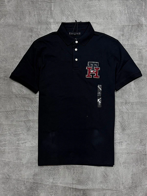 POLO TOMMY HILFIGER TH- AZUL MARINHO