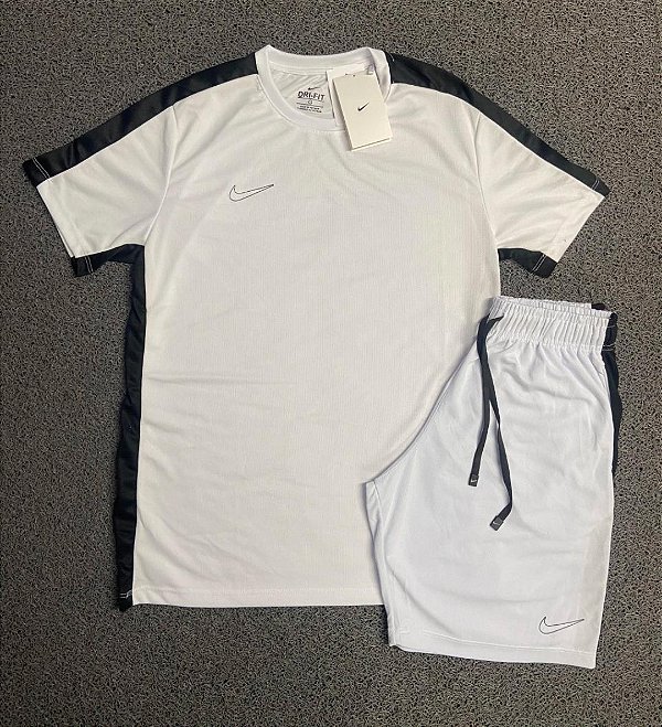 Conjunto Dry Fit Nike Branco