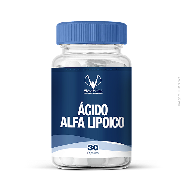 Ácido Alfa Lipoico 300mg 30 Cápsulas