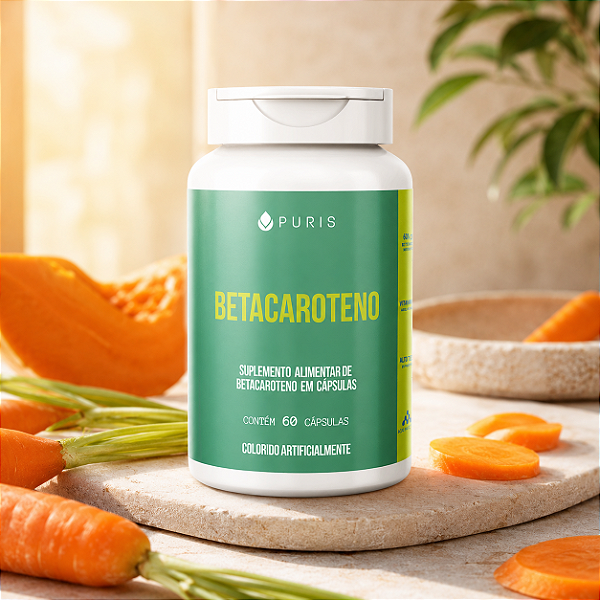 Betacaroteno 60 cápsulas Puris