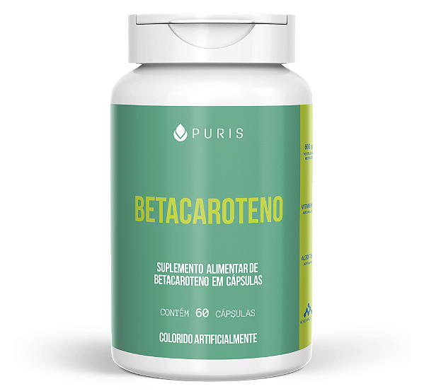 BETACAROTENO 60 CAPS PURIS