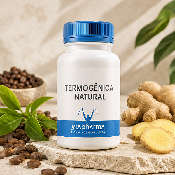 Cápsula Termogênica Natural 30 cápsulas