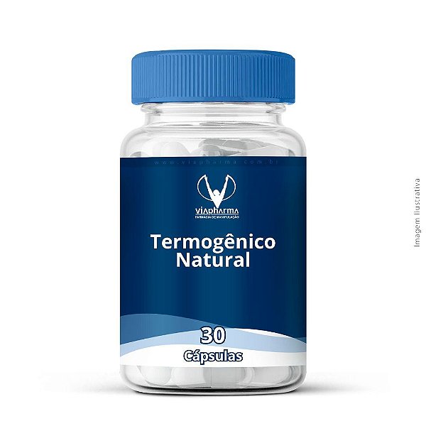 Cápsula Termogênica Natural 30 cápsulas