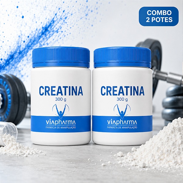 Combo 2 potes de Creatina 300g PROMOCIONAL