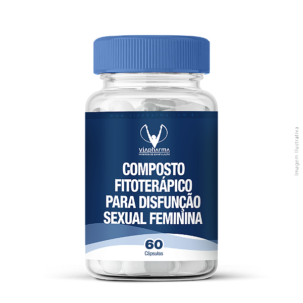 Composto para Disfunção Sexual Feminina 60 Cápsulas