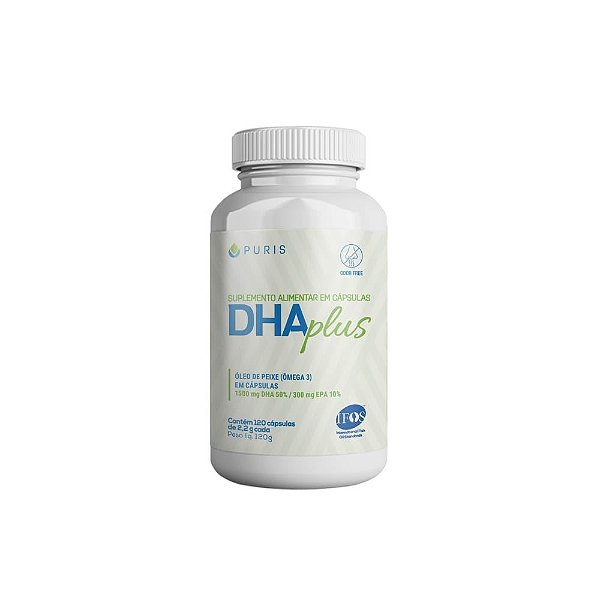 DHA Plus com 120 cápsulas