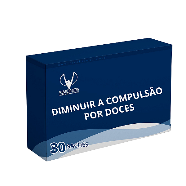 Diminuir a compulsão por doces 30 sachês