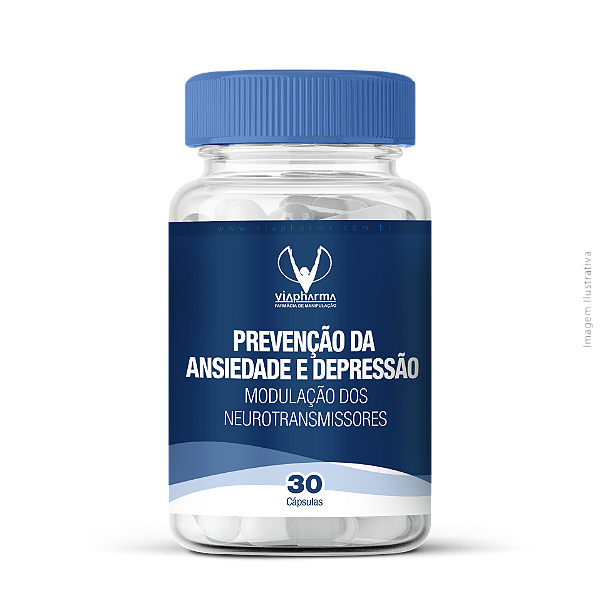 Prevenção da Ansiedade e Depressão 30 Cápsulas