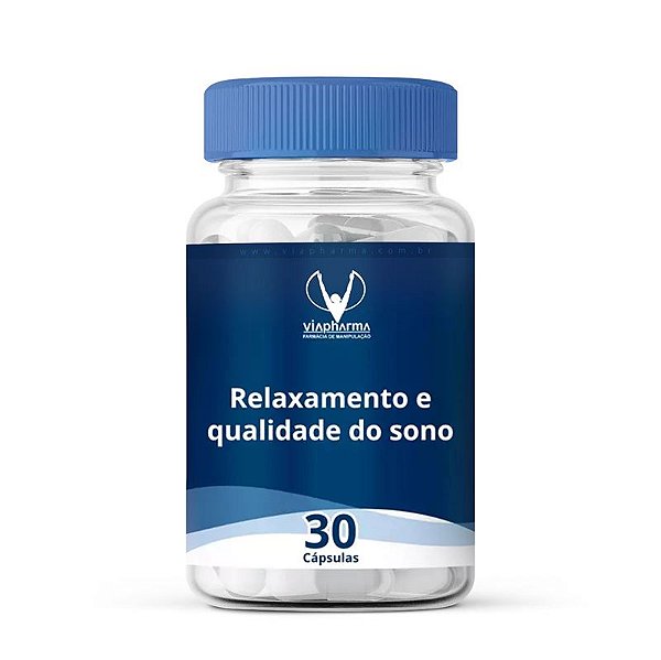Relaxamento e qualidade do sono 30 Cápsulas