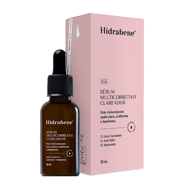 Sérum Multicorretivo Clareador Hidrabene 30mL