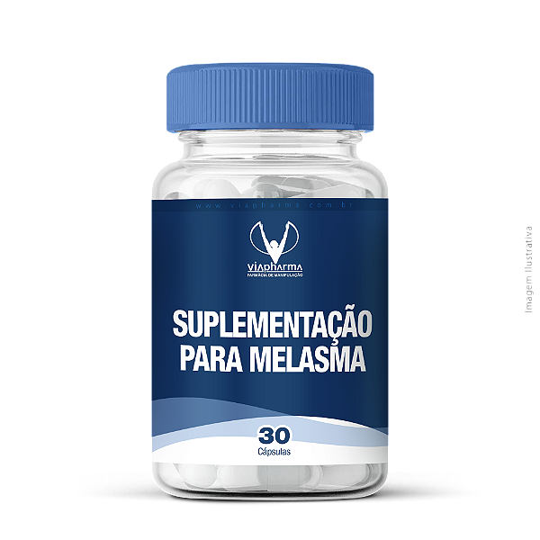 Suplementação para Melasma 30 Cápsulas