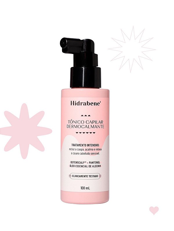 Tônico Capilar Dermocalmante Hidrabene 100ml