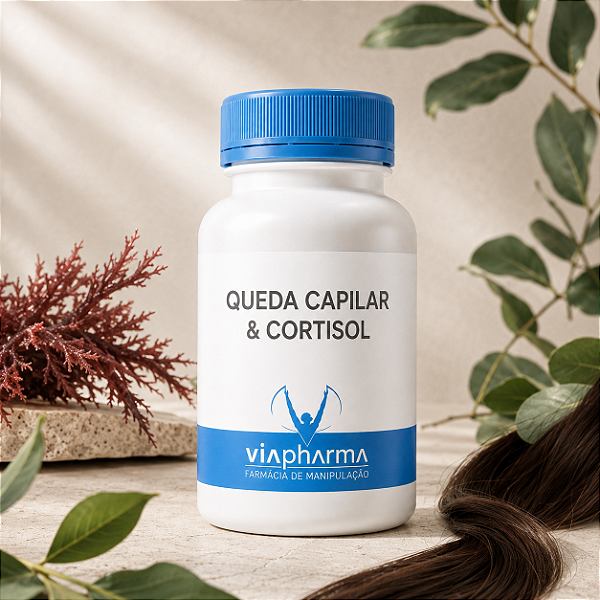 Tratamento Queda Capilar com Cortisol 30 cáps