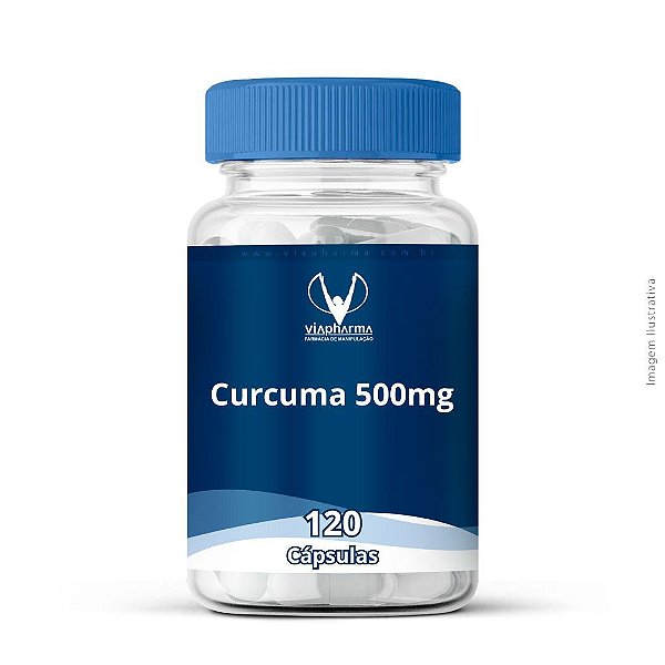 Curcuma Longa 500mg 120 cápsulas
