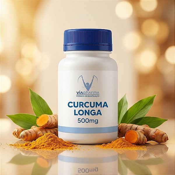 Curcuma Longa 500mg 60 cápsulas