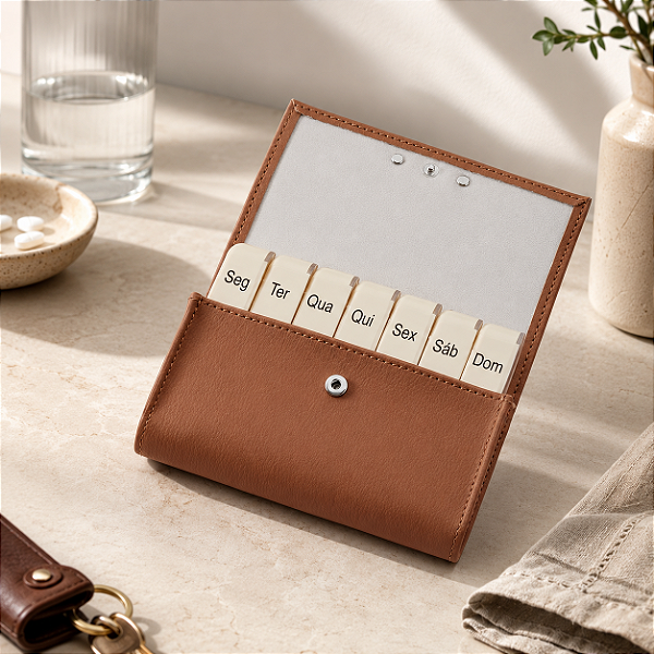 Pilbox Liberty Castanho