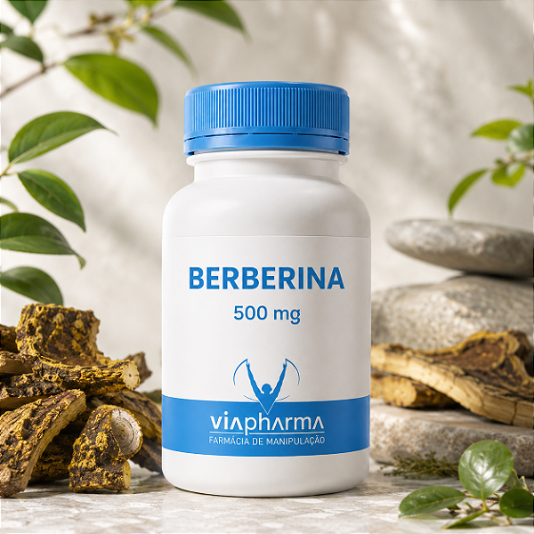 Berberina 500mg 30 cápsulas
