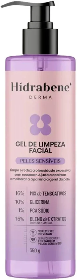 Gel de Limpeza Facial Hidrabene Peles Sensíveis 350ml