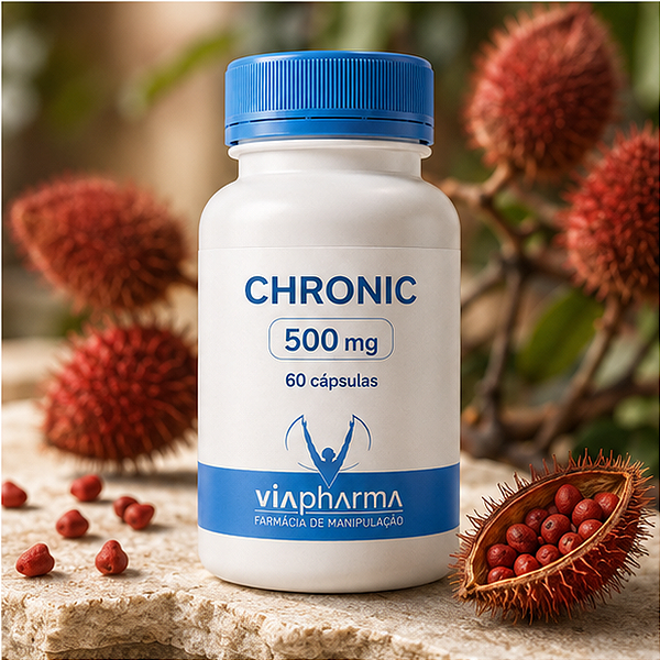 Chronic 500mg 60 cápsulas