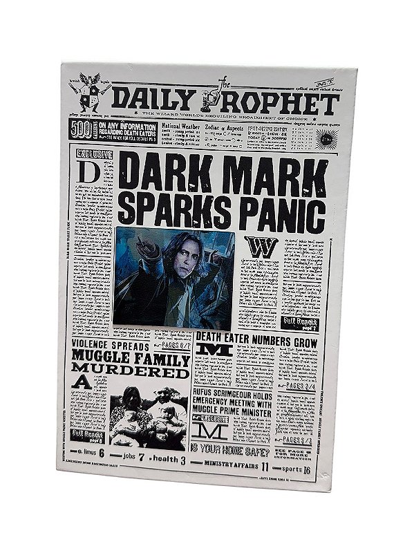 Caderno A5 Harry Potter com capa 3D
