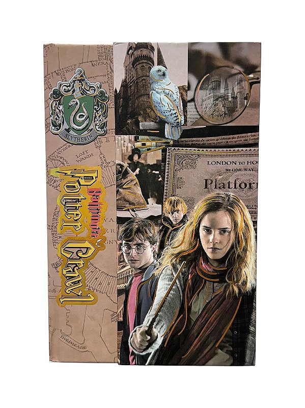 Caderno A5 Harry Potter Capa Dura com Fecho