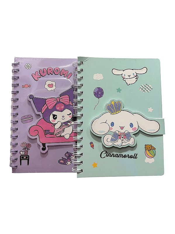 Caderno A5 com Fecho de Velcro