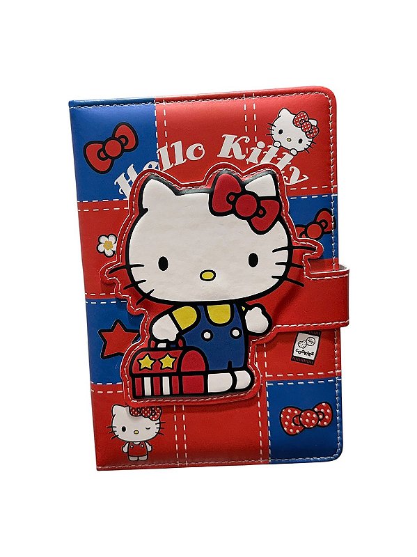 Caderno A5 Amofadado Hello Kitty