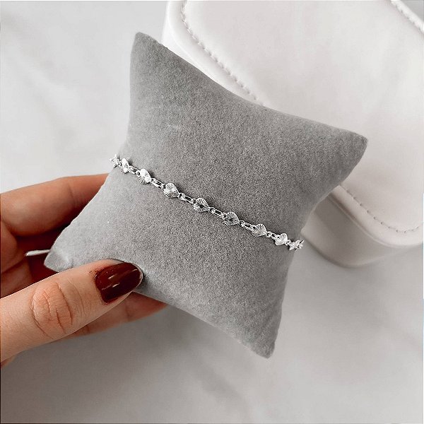 Pulseira entremeio cora