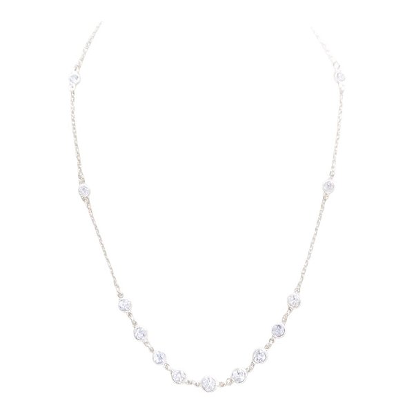 Colar Choker Zircônias Cristal Super Luxo
