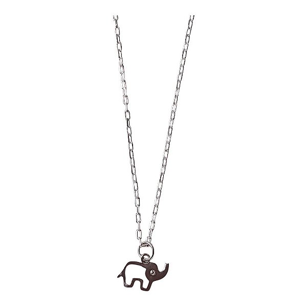 Colar Pingente Elefante