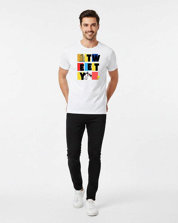 Camiseta Unissex Frajola e Piu-Piu TRNS.CO