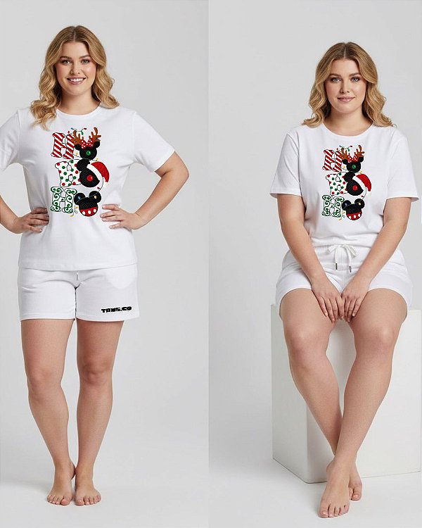 Conjunto Feminino Estampa Disney