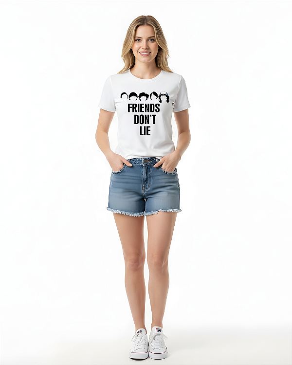 Camisa Premium Stranger Things Amigos